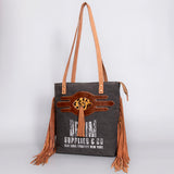 OHV122 Hobo Upcycled Canvas Ladies Bag