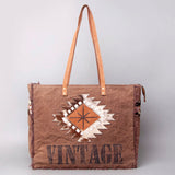 OHV126 Weekender Upcycled Canvas Ladies Bag