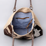 OHV128 Hobo Upcycled Canvas Ladies Bag