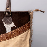 OHV130 Hobo Upcycled Canvas Ladies Bag