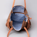 OHV131 Hobo Upcycled Canvas Ladies Bag