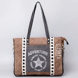 OHV132 Hobo Upcycled Canvas Ladies Bag