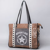 OHV132 Hobo Upcycled Canvas Ladies Bag