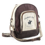 OHV141 Crossbody Upcycled Canvas Ladies Bag