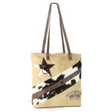 OHV172 Tote Upcycled Canvas Ladies Bag