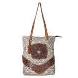 OHV183 Tote Upcycled Canvas Ladies Bag