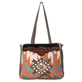 OHV196 Tote Upcycled Canvas Ladies Bag