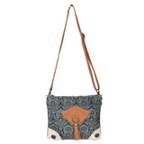 OHV219 Crossbody Upcycled Canvas Ladies Bag