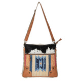 OHV245 Crossbody Upcycled Canvas Ladies Bag