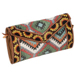 OHV261 Wallet Upcycled Canvas Ladies Bag