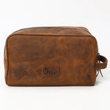 OHM107 Toiletry Genuine Leather women bag western Bag