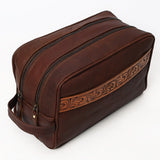 OHM107 Toiletry Genuine Leather women bag western Bag