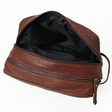 OHM107 Toiletry Genuine Leather women bag western Bag