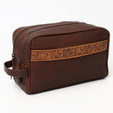 OHM107 Toiletry Genuine Leather women bag western Bag