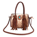 ADBGM364 Duffel Genuine Western Leather Women Bag