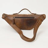 ADBG1302 Fanny Pack  Genuine Western Leather Women Bag