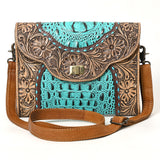 ADBG1303 Wallet Genuine Western Leather Women Bag