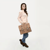 ADBG1307 Briefcase Genuine Western Leather Women Bag