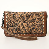 ADBG1309 Wallet Genuine Western Leather Women Bag