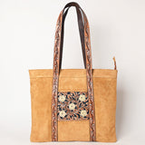 ADBGA479 Tote Hand Tooled Genuine Leather Women Bag Western Handbag Purse