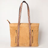 ADBGA479 Tote Hand Tooled Genuine Leather Women Bag Western Handbag Purse