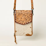 ADBG822 Cellphone Holder Genuine Western Leather Women Bag