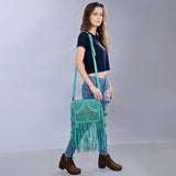 ADBG1322 Crossbody Hand Tooled Genuine Western Leather Women Bag