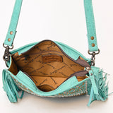 ADBG1322 Crossbody Hand Tooled Genuine Western Leather Women Bag