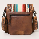 ADBG856 Messenger Hair On Genuine Western Leather Women Bag