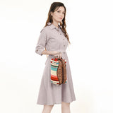 ADBG995 Toiletry Genuine Western Leather Women Bag