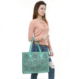 ADBGZ787 Tote Hand Tooled Genuine Western Leather Women Bag