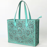 ADBGZ787 Tote Hand Tooled Genuine Western Leather Women Bag