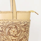 ADBGZ789 Tote Hand Tooled Genuine Western Leather Women Bag