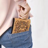 ADBGZ791 Wallet Genuine Western Leather Women Bag