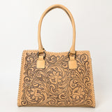 ADBGZ793 Tote Hand Tooled Genuine Western Leather Women Bag