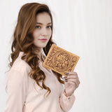 ADBGZ799 Wallet Genuine Western Leather Women Bag