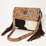 OHG124 Crossbody Genuine Leather women bag western Bag