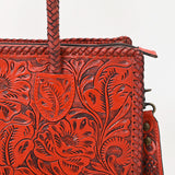 ADBG1412 Tote Hand Tooled Genuine Western Leather Women Bag