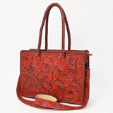 ADBG1412 Tote Hand Tooled Genuine Western Leather Women Bag