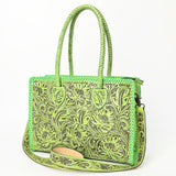 ADBG1412 Tote Hand Tooled Genuine Western Leather Women Bag