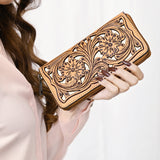 ADBGZ810 Wallet Genuine Western Leather Women Bag