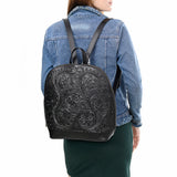 ADBGZ814 Backpack Hand Tooled Genuine Leather women bag western handbag purse