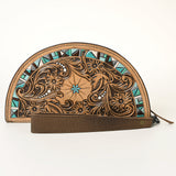 ADBG1433 Taco Hand Tooled Genuine Western Leather Women Bag