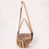 ADBGZ818 Crossbody  Hand Tooled Genuine Leather women bag western handbag purse