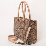 ADBG1158 Tote Hand Tooled Genuine Western Leather Women Bag