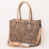 ADBG1158 Tote Hand Tooled Genuine Western Leather Women Bag