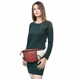 ADBG1441 Fanny Pack Genuine Western Leather Women Bag