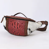 ADBG1441 Fanny Pack Genuine Western Leather Women Bag