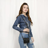 ADBG1444 Wallet Genuine Western Leather Women Bag