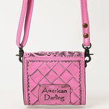 ADBG1444 Wallet Genuine Western Leather Women Bag